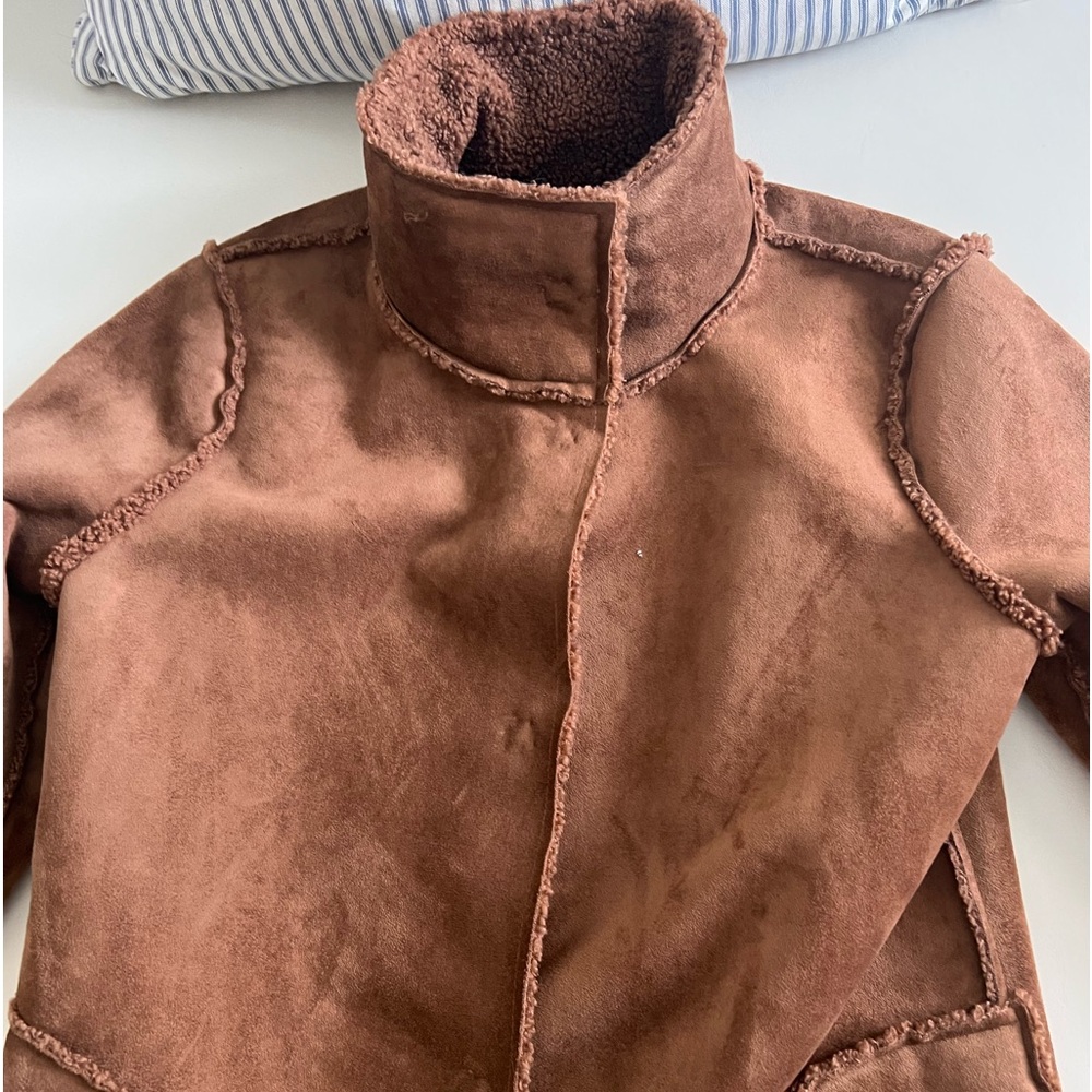 New Dark Camel Coat - image 2